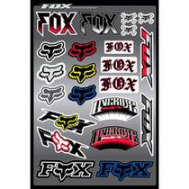 Cartela de Adesivos Fox Victory