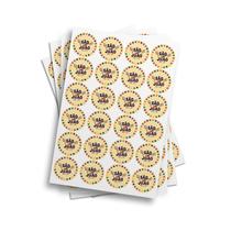 Cartela de adesivos para lembrancinhas festa de São João