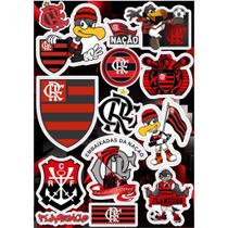 Cartela De Adesivos Personalizados Time - Futebol Carro Moto Bike Motocross Caminhão Super Qualidade