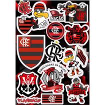Cartela De Adesivos Personalizados Time - Futebol Carro Moto Bike Motocross Caminhão Super Qualidade