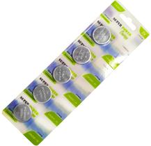 Cartela de Bateria CR2025 3V Super Power c/5 unidades