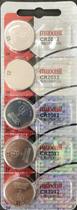 Cartela De Bateria Cr2032 3V Maxell C/5 Unidades