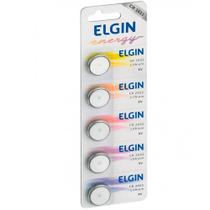Cartela de Bateria de Lítio 3V com 5 und CR 2032 ELGIN Cartela de Bateria de Lítio 3V com 5 und CR 2032 ELGIN
