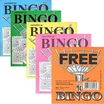 Cartela de bingo free jornal 100 folhas