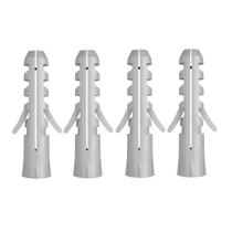 Cartela De Bucha S6 Com Aba e Escapula 4 Peças - 600572 - FISCHER