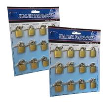 Cartela de Cadeado 20mm 12 un para Malas Bolsas Oferta