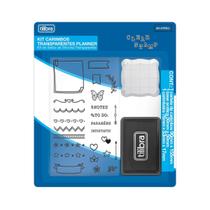 Cartela de Carimbo Transparente Tilibra Clear Stamp Planner