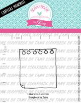 Cartela de Carimbos Mini - "Lembrete" - Lilipop Carimbos