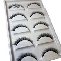 Cartela De Cílios Postiços 5 Pares 3D Mini Baby