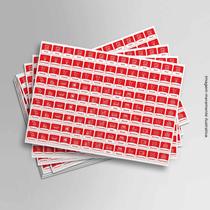 Cartela de Etiquetas Identificação Disjuntor