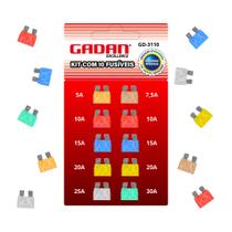 Cartela de fusíveis normais mesclados - Gadan Cartela de fusíveis normais mesclados - Gadan