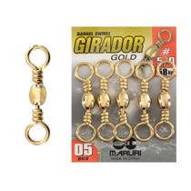 Cartela De Girador Gold n6 - 2,10cm 10 Peças Maruri