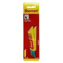 Cartela de lâmina para serra sabre 4" 24 dentes com 2 peças - B424-2 - Starrett
