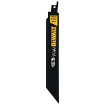 Cartela de lâmina para serra sabre de 8" 18 dentes com 5 peças - DW-A4188 - Dewalt