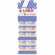 Cartela de lâminas com 50 cartuchos - new lord platinum Cartela de lâminas com 50 cartuchos - new lord platinum
