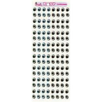 Cartela De Olhos Resinados Styler Biscuit R018 P - 7,0 X 8,0mm