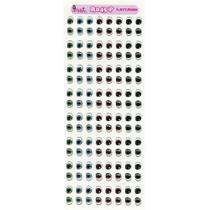 Cartela De Olhos Resinados Styler Biscuit R045 P - 6,5 X 7,8mm Cartela De Olhos Resinados Styler Biscuit R045 P - 6,5 X 7,8mm