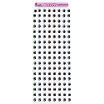 Cartela de Olhos Resinados Styler Biscuit R053 PP - 5,5 X 6,0mm Cartela de Olhos Resinados Styler Biscuit R053 PP - 5,5 X 6,0mm