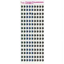 Cartela De Olhos Resinados Styler Biscuit R073 P - 6,0 X 8,0mm Cartela De Olhos Resinados Styler Biscuit R073 P - 6,0 X 8,0mm
