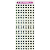 Cartela de Olhos Resinados Styler Biscuit R091 PP - 5,5 x 6,3mm Cartela de Olhos Resinados Styler Biscuit R091 PP - 5,5 x 6,3mm