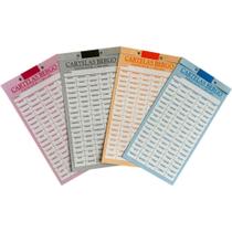 Cartela de Rifa C/200 Nomes PCT.C/50 Cartelas Pacote - Grafica Guerra