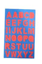 Cartela Didática Escolar Alfabeto Pedagógico 5mm EVA - 30 un