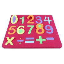 Cartela Didatica Eva Numerica 23x19 Cm - Evamax