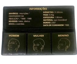 Cartela Em Pvc Trio Axé Preta