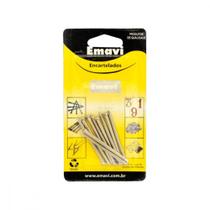 Cartela Emavi Prego Aco C/Cabeça 17X21 10Pc