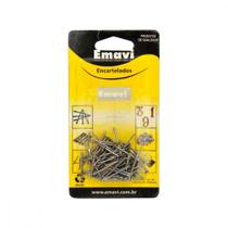 Cartela Emavi Prego Pol.C/Cabeça 10X10 30Gr