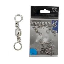 Cartela Girador Simples Nickel Barrel Swivel G1005N Cartela Girador Simples Nickel Barrel Swivel G1005N