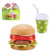 Cartela Hora do Lanche Hambúrguer - Dm Toys Cartela Hora do Lanche Hambúrguer - Dm Toys