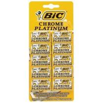 Cartela lamina bic chrome platinum 10x5 laminas