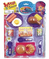 Cartela Lanche Frango Ovo Time Coleção Jessie Play Kitchen