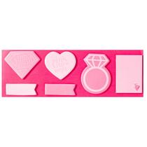 Cartela notas adesivas diva college diamante 34970