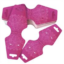 Cartela para bijuteria brincos colar un solapa 5x13cm c/ 100 Cartela para bijuteria brincos colar un solapa 5x13cm c/ 100