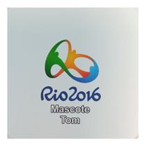 Cartela para moeda 1 real 2016 - Olimpíadas Mascote TOM organizer
