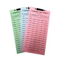 Cartela para Rifa com 150 Nomes Cartela da Sorte Cartela para Rifa com 150 Nomes Cartela da Sorte