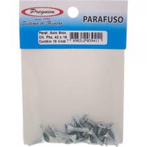 Cartela Parafuso Auto Brocante Preguim Flangeada Philips 4,2X16 Com 15 Pecas 9411 Cartela Parafuso Auto Brocante Preguim Flangeada Philips 4,2X16 Com 15 Pecas 9411
