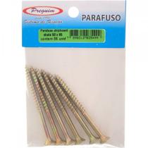 Cartela Parafuso Chipboard Preguim Cabeca Chata Philips 5,0X65 Com 06 Pecas 5499 Cartela Parafuso Chipboard Preguim Cabeca Chata Philips 5,0X65 Com 06 Pecas 5499