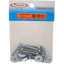 Cartela Parafuso Rosca Maquina Preguim Redonda 5/32 X 1 Com 12 Pecas 1378 Cartela Parafuso Rosca Maquina Preguim Redonda 5/32 X 1 Com 12 Pecas 1378
