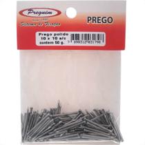 Cartela Prego Preguim Sem Cabeca 10X10 (1,50X23mm) Com 50 Gramas 1798 Cartela Prego Preguim Sem Cabeca 10X10 (1,50X23mm) Com 50 Gramas 1798