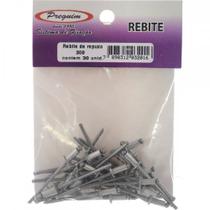 Cartela Rebite Preguim Aluminio Repuxo 308 Com 30 Pecas 2016