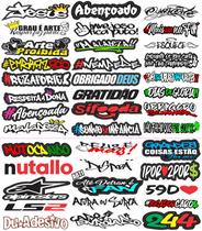 Cartela Super Com 39 Frases Para Sua Moto Carro Notebook Top