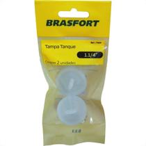Cartela Tampa Tanque Brasfort Plastico 114E'' Com 2 Pecas 7989 Cartela Tampa Tanque Brasfort Plastico 114E'' Com 2 Pecas 7989