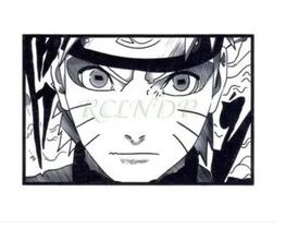 Cartela Tatuagem Temporária Delicada Anime Naruto. - 3Istore