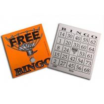 Cartelas Bingo Loto Vispora Folha Jornal - 15 Blocos