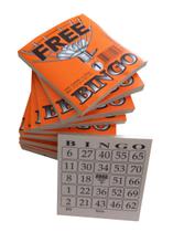 Cartelas de Bingo com 1500 fls Free Bingo PC 15 BL 10x8cm
