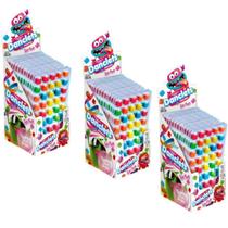 Cartelinha Mini Chiclete Danclets Tutti Frutti 45 Unidades