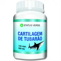 Cartilagem de Tubarão 120 Cáps - Status Verde